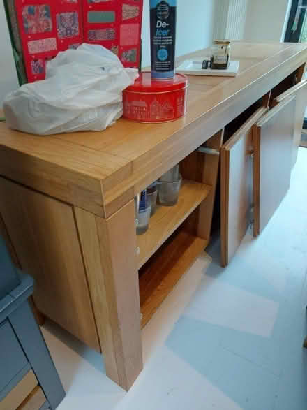 Photo of free Solid wood sideboard (Walton Manor OX2) #3