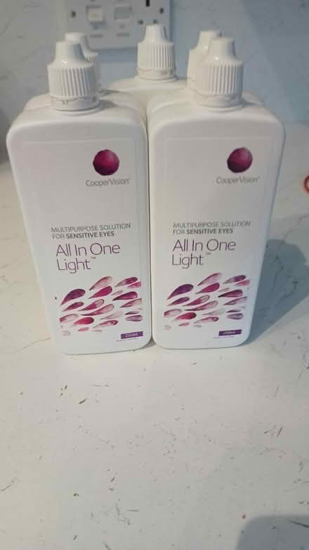 Photo of free Contact lens solution x5 (Surbiton KT5) #1