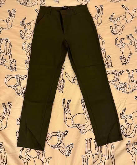 Photo of free Dark green straight trousers by Mango (Cutteslowe OX2) #2