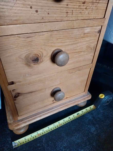 Photo of free Pine bedside cabinet (Hornby LA2) #4
