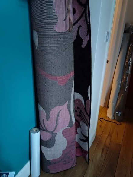 Photo of free Large pink rug (Hertford SG13) #1