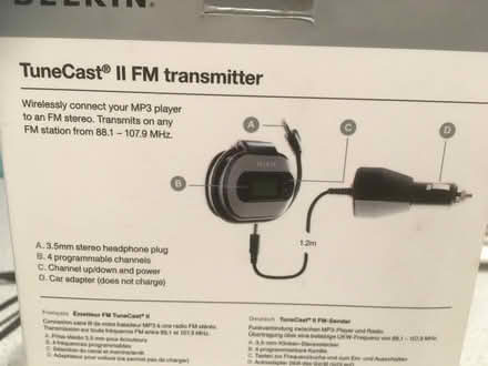Photo of free Tunecast FM transmitter (Jennyfields HG3) #1