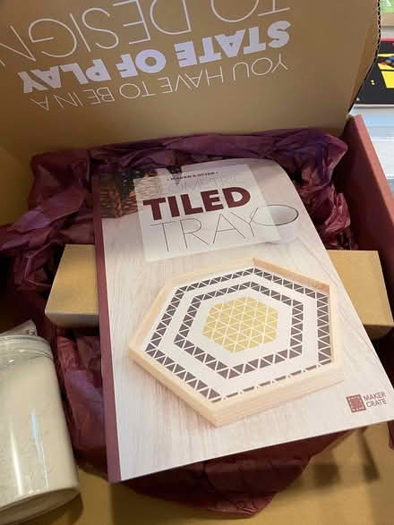 Photo of free Two Kiwi Maker Crates Tiled Tray (Near 11 and Woodward) #1
