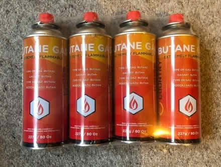 Photo of free Portable Gas Camping Stove with 4 gas bottles (Liphook GU30) #1