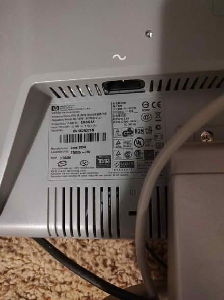 Photo of free HP computer monitor (Odenton, near Odenton Elem) #3
