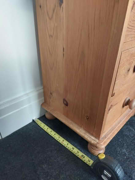 Photo of free Pine bedside cabinet (Hornby LA2) #1