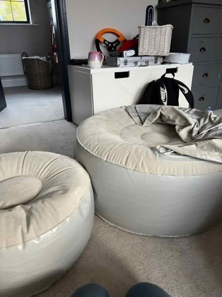 Photo of free Blow up chair & leg rest (Upper Wolvercote OX2) #1