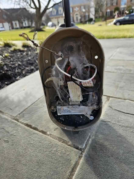 Photo of free Outdoor lamp (Olney) #2