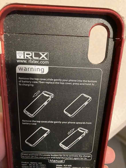 Photo of free iPhone x External Battery (Rio Rancho) #4