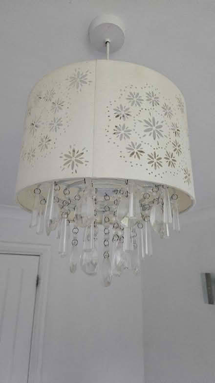 Photo of free Lamp shade with crystals (PO19) #1
