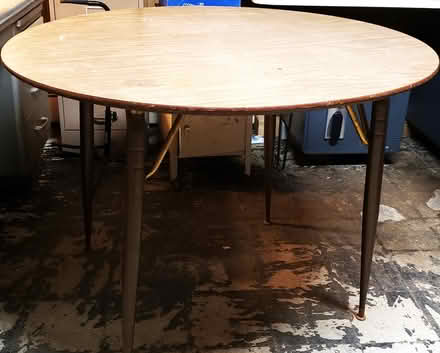 Photo of free Round Kitchen table (Burlington) #1