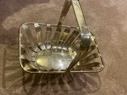 Photo of free Godinger Silver Plated Basket (Rockville, MD) #1
