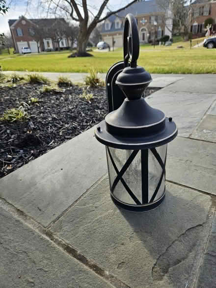 Photo of free Outdoor lamp (Olney) #1