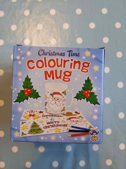 Photo of free New Christmas Colouring Mug (Langdon Hills SS16) #1