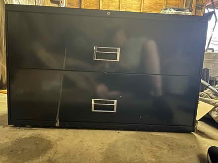 Photo of free Lateral file cabinet 42"W 26"H 17"D (Chanticleer 1800 block) #2