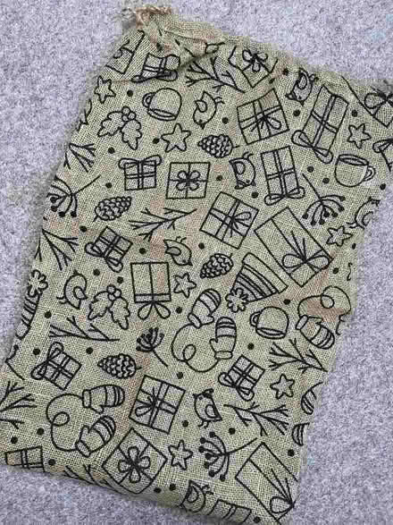 Photo of free Hessian Christmas sack gift bag (Harborne B17) #1