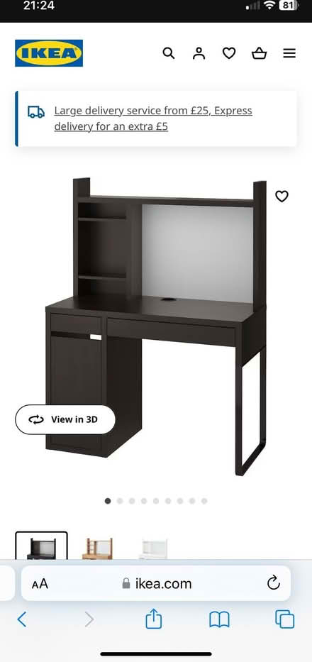 Photo of free Brown Desk and white board (NW7 (Mill Hill)) #2