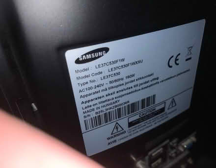 Photo of free Samsung 37” TV (East London E10) #2