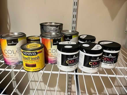 Photo of free Paint and stain stamples (Bethesda) #1