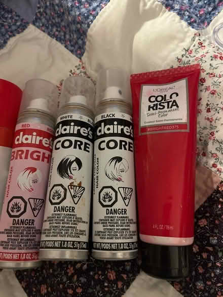 Photo of free 5 Temporary Hair Color for Costumes (Mineral and Santa Fe) #3