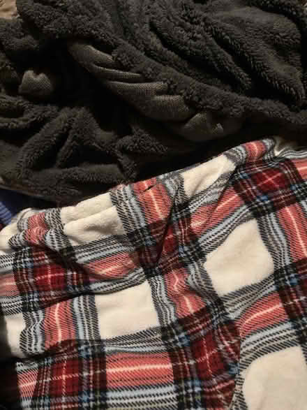 Photo of free Fleece double duvet cover and stretch fitted sheet (AB24) #1