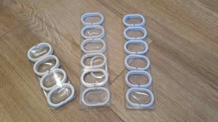 Photo of free Shower curtain rings (Girton CP (S Cambs) CB3) #1