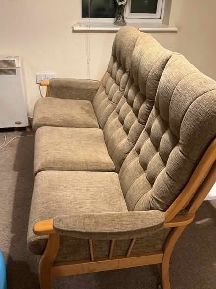 Photo of free 3 seater chair (Cardiff Bay retail area) #1