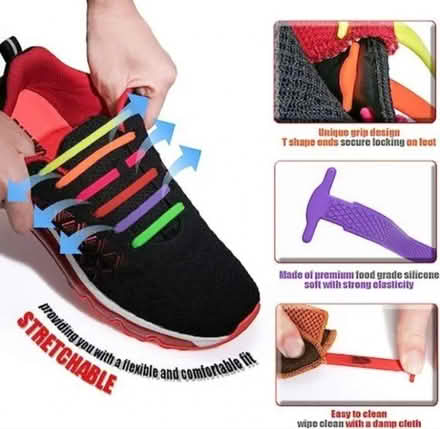 Photo of free No-tie shoelaces (Podsmead GL1) #2