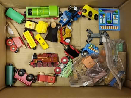 Photo of free Brio, BigJigs and Thomas engines (Romford, RM2) #1