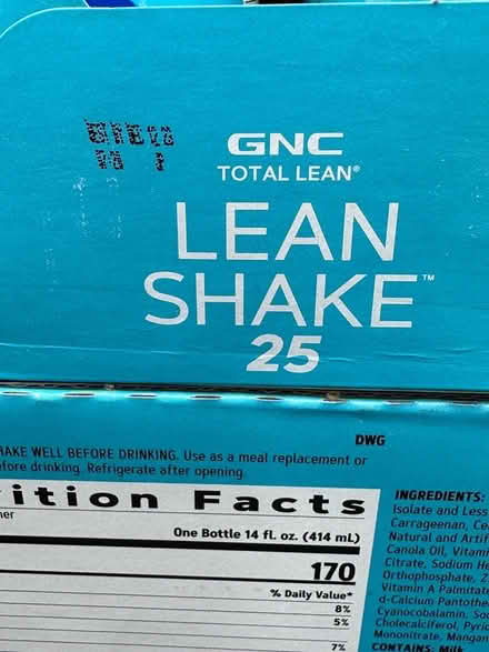 Photo of free GNC protein shakes lean shake 25 (East Sacramento) #4