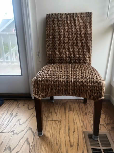Photo of free 6 seagrass dining chairs (Laguna Village) #2