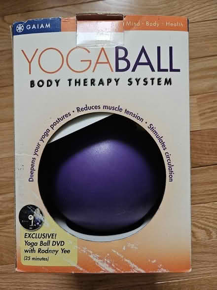 Photo of free Yoga ball body therapy system (Off S. Tyler Road, St Charles) #2