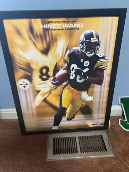 Photo of free Hines Ward Framed Poster (Rockville, MD) #1