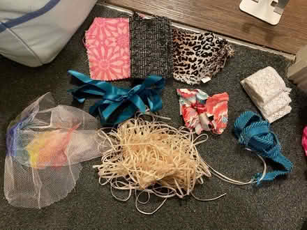 Photo of free Ribbon and material (Bournehall, Bushey, WD23 3) #1