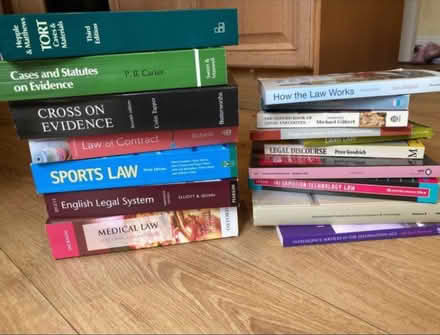Photo of free Large bundle of law books (Mill End, WD3) #1