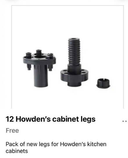 Photo of free legs for Howden’s kitchen cabinets (Florence Park OX4) #1