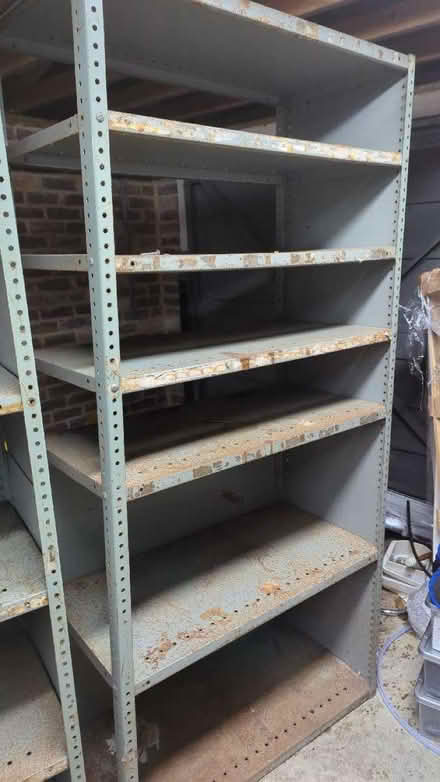 Photo of free 3 sets of bolt together adjustable metal shelves (Blackboys TN22) #3