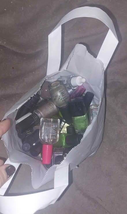 Photo of free Small bag dried up nail polishes (Lower Weston) #1