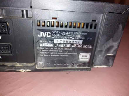 Photo of free JVC Video Cassette Recorder/Player (Barming) #2