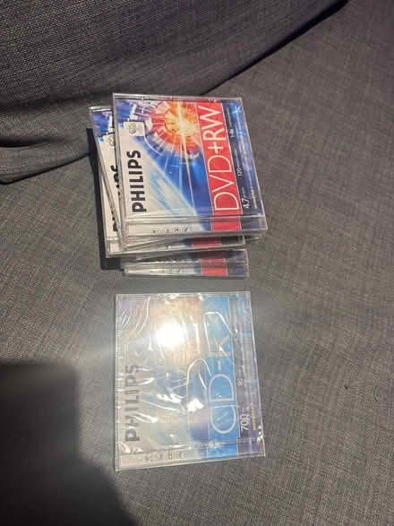Photo of free DVD RW and a CD-R (Loose, Maidstone) #1