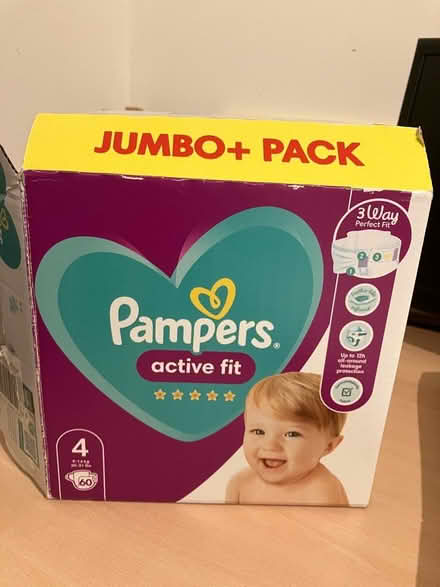 Photo of free Open box of size 4 nappies (S2 Jet Centro) #1