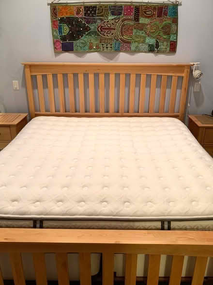 Photo of free King-size Stearns & Foster mattress (Watchung, Somerset County) #2