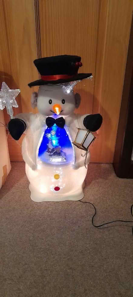 Photo of free Fibre optic snowman (Flagg SK17) #2