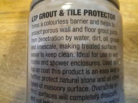 Photo of free Tile and grout protector (Cheltenham GL52) #2