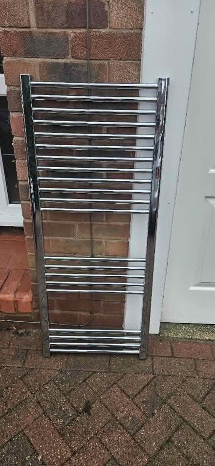 Photo of free 1200mm x 500mm towel rail radiator (Hale WA15) #1