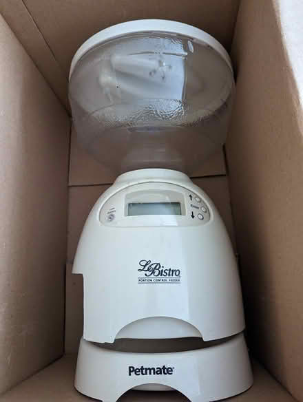 Photo of free Petmate LeBistro Cat Feeder (West Arlington) #1