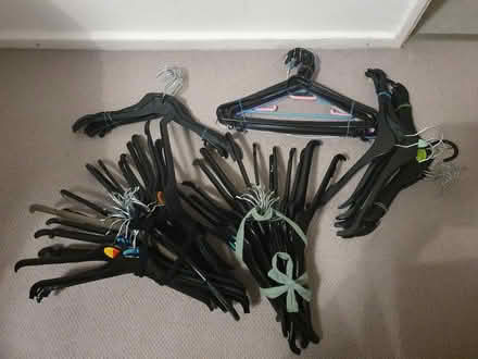 Photo of free Wardrobe Hangers 60+ (Bermondsey station SE16) #1