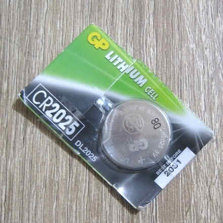 Photo of free 3V coin battery CR2025 (101C) #1