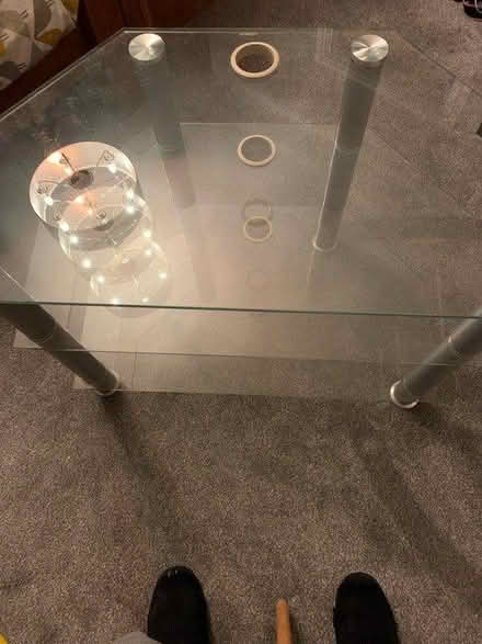 Photo of free Glass tv unit (YO19 Fulford) #1