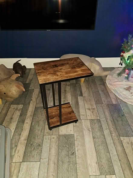 Photo of free Sofa C table rustic brown (East Kilbride) #1